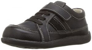 See Kai Run Boys' Randall II Uniform Dress Shoe, Black