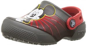 Crocs Kids' Fun Lab Mickey 90th Birthday Clog, Slate Grey