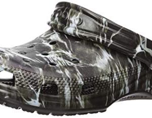 Crocs Kid's Classic Mossy Oak Elements Clog, Black