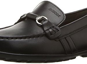 Geox New Fast BOY 3 Moccasin, Black