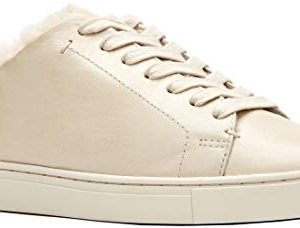 FRYE Women's Ivy Shearling Low Lace Sneaker