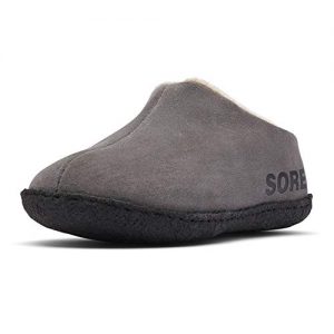 SOREL - Youth Falcon Ridge II Suede Slippers with Fleece Lining for Kids