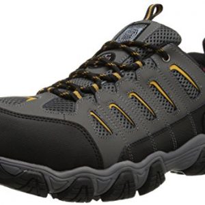 Skechers for Work Men's Blais Hiking Shoe, Dark Gray