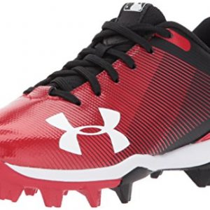 Under Armour Boys Leadoff Low Jr. RM Baseball Shoe, Black