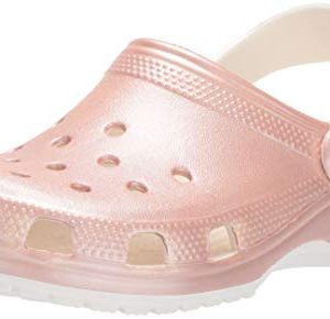 Crocs Classic Metallic Clog, Rose Gold
