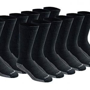 Dickies Men's Multi-Pack Dri-Tech Moisture Control Crew Socks