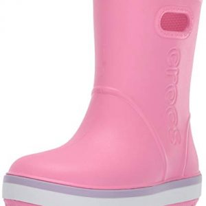 Crocs Kids' Crocband Rain Boot | Easy Slip On for Toddlers