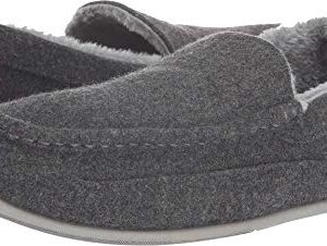Deer Stags Men's Spun Slipper Dark Grey