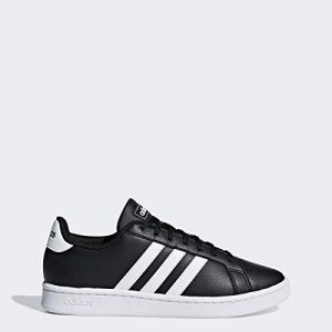 adidas Women's Grand Court Running Shoe, White/Black
