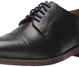 Florsheim Men's Salerno Cap Toe Oxford, Black