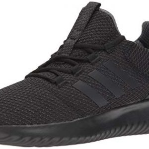 adidas Men's Cloudfoam Ultimate Running Shoe, Black/Black/Utility Black
