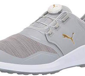 Puma Golf Men's Ignite Nxt Disc Golf Shoe, high Rise-puma Team Gold-puma White