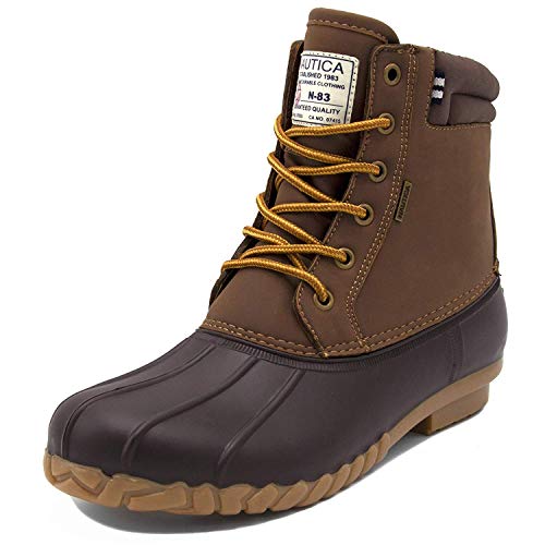 Nautica Mens Duck Boots - Waterproof Shell Insulated Snow Boot Clout ...