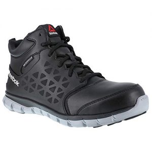 Reebok Work Sublite Cushion Work Mid Comp Toe EH Black/Grey