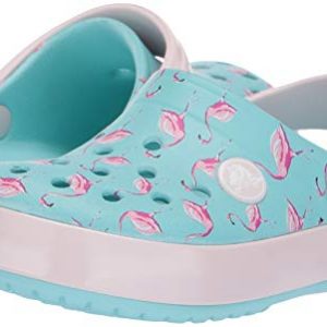 Crocs Baby Crocband Camo Graphic Clog, Ice Blue