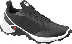 Salomon Men's ALPHACROSS Trail Running Shoe, Black/White/Monument