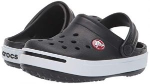 Crocs Kids Crocband II (Toddler/Little Kid) Black/White