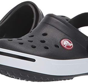 Crocs Kids Crocband II (Toddler/Little Kid) Black/White
