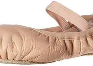 Bloch Dance Girl's Belle Full-Sole Leather Ballet Slipper/Shoe, Pink