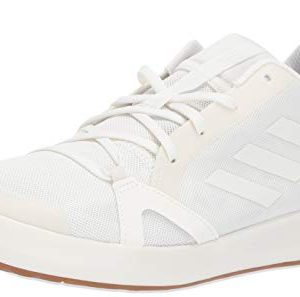 adidas Men's Terrex CC Boat Water Shoe, Non-Dyed/Chalk White/Grey