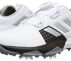 adidas Kids' Jr Adipower Boa Ftwwht/Si Skate Shoe, White