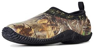 TENGTA Unisex Waterproof Rain Shoes Men Neoprene Rubber Yard Work Boots