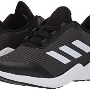 adidas Unisex-Kid's Fortarun Running Shoe, Grey/White/Black