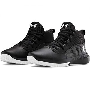Under Armour Kids' Pre School Lockdown 4 Wide Basketball Shoe