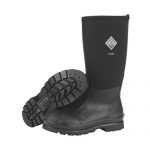 Muck Chore Classic Men's Rubber Work Boots,Black,Men's 13 M US / Women's