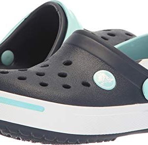 Crocs Kids Crocband II (Toddler/Little Kid) Navy/Ice Blue