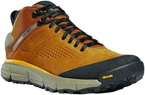 Danner Men's Trail 2650 Mid 4" Gore-TEX Hiking Shoe, Brown/Gold