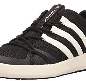 adidas outdoor Men's Terrex Climacool Boat Water Shoe, Black/Chalk White/Black