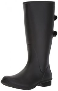 Chooka Women's Wide Calf Memory Foam Rain Boot