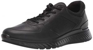ECCO mens Exostride Sneaker, Black