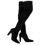 TYFLOVE Women Over The Knee Boots Fashion Suede