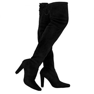 TYFLOVE Women Over The Knee Boots Fashion Suede