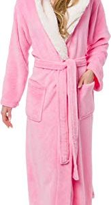 Silver Lilly Full Length Hooded Long Robe