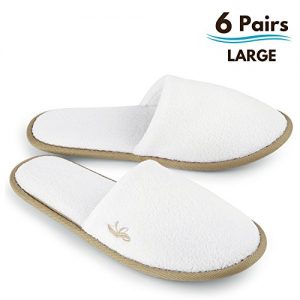 BERGMAN KELLY Spa Slippers – Comfortable, hygienic, and stylish with a thick non-slip sole, perfect for any relaxation setting