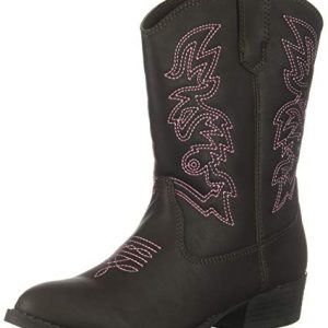 Kid's Ranch Pull On Western Cowboy Fashion Comfort Boot