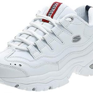 Skechers Sport Women's Energy Sneaker - White and Millennium athletic sneakers for women.