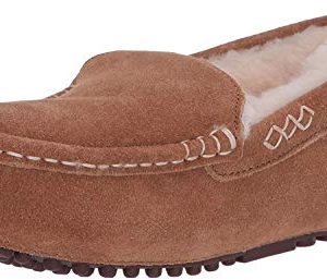 Dearfoams Women's Fireside Water Resistent Moccasin Slipper