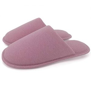 ofoot Womens Organic Cotton Non Slip House Slippers