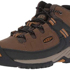 KEEN Big Kid's Targhee Mid Height Waterproof Hiking Boot