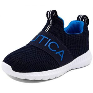 Nautica Kids Boys Fashion Sneaker Slip-On