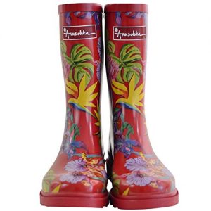 Anuschka Women's Mid-Calf Rain Boot