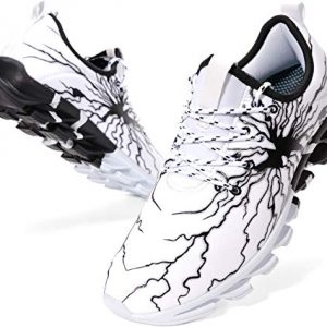 BRONAX Men White Sneakers Low top Lightweight