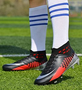Athletic Soccer Football Cleats High-Top Football Soccer Shoes - Image 7