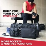 Fitdom Small Gym Duffle Bag With Shoe Compartment. - Image 2