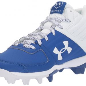 Under Armour Boy's Leadoff Mid RM Jr. Baseball Shoe
