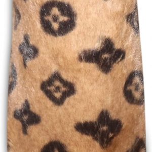 Women’s Luxury Fluffy Printed Closed Toe Indoor Slippers